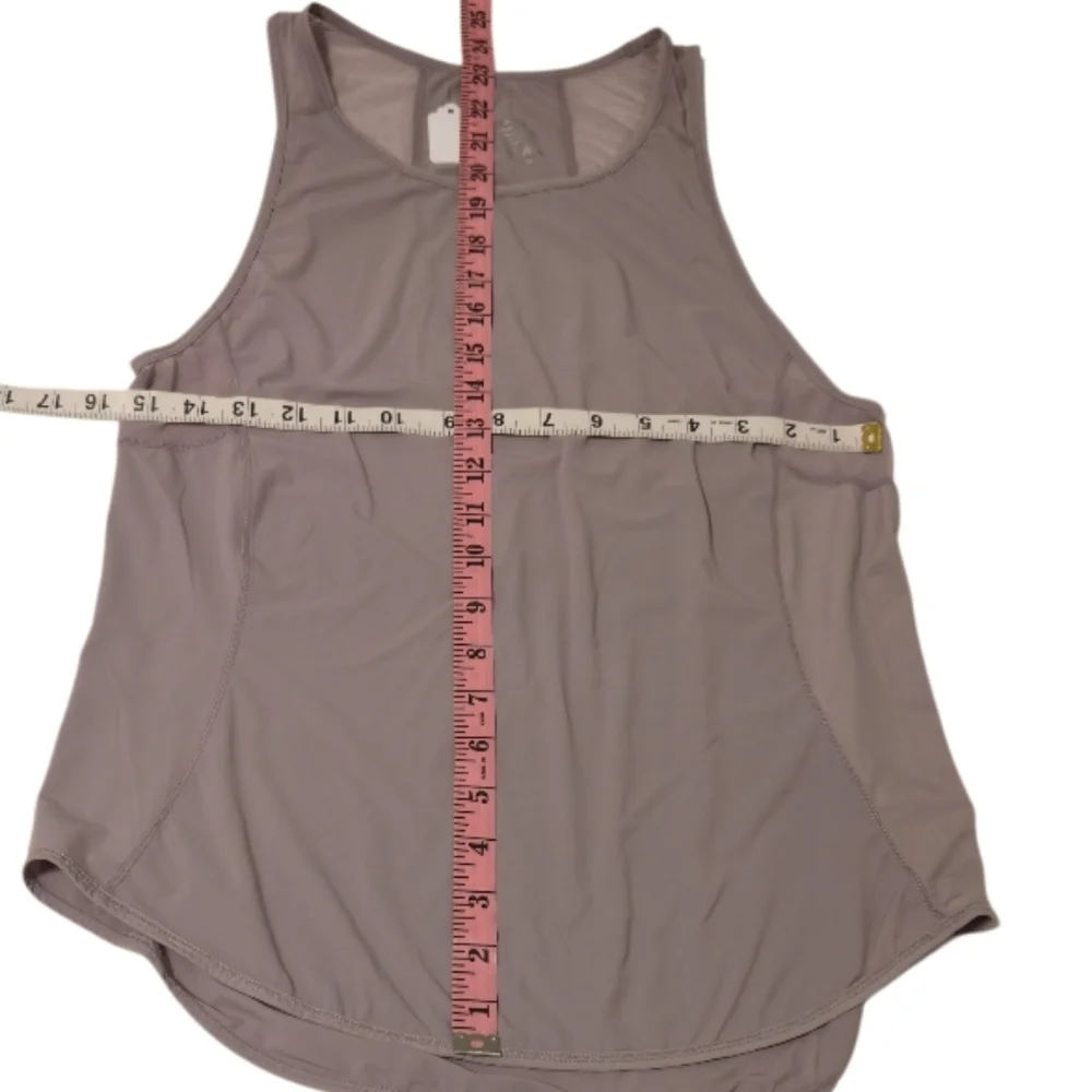 ZYIA Active Mesh Panel Tank Heather Purple Size X Small - Picture 7 of 9